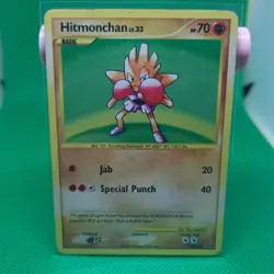Hitmonchan 129/127 Platinum And Diamond Secret Rare Pokemon TCG 2009 Holo N Mint - Image 1