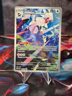 Pokemon TCG Illustration Rare Silvally 095/084 Pitch Black - Image 1