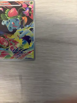 Pokemon TCG Ivysaur Illustration Rare 134/132 MEG Evolution NM - Image 3