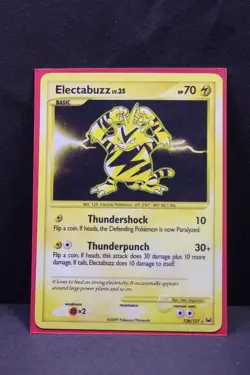Electabuzz 128/127 Pokemon TCG Platinum Base Set Holo Rare - Image 3