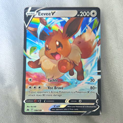 Pokemon TCG Eevee V Crown Zenith 108/159 Holo Ultra Rare English You Iribi - Image 1