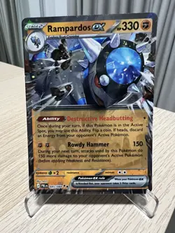 Rampardos ex 045/084 Double Rare - Pitch Black - Pokemon TCG - NM/M - Image 1