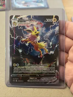 Pokemon Jolteon VMAX SWSH184 Sword & Shield Promo Holo NM - Image 3