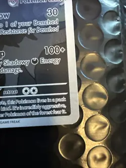 Pokemon TCG Pitch Black Zarude 088 Black Star Promo Pokemon Center Stamp - Image 3