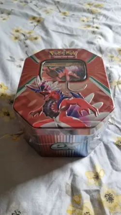 Pokemon TCG: Paldea Legends Koraidon EX Tin - BRAND NEW SEALED - Image 2