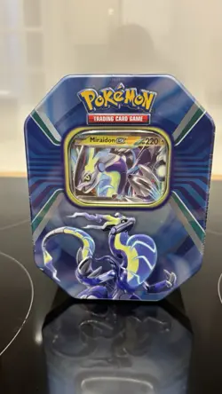 Pokemon Trading Card Game TCG Paldea Legends Tin Miraidon Ex NEW SEALED - Image 1