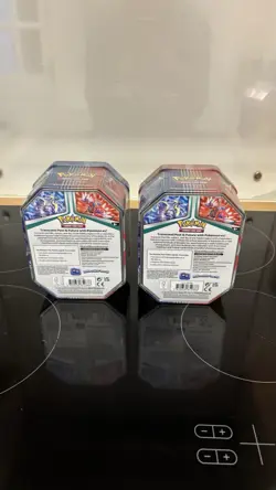 Pokemon TCG Paldea Legends Tin (x2) - Koraidon & Miraidon EX - Sealed & New - Image 2