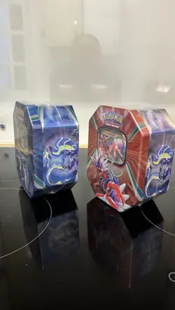 Pokemon TCG Paldea Legends Tin (x2) - Koraidon & Miraidon EX - Sealed & New - Image 3