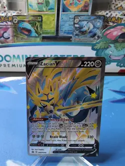 Zacian V (Shiny) SWSH292 SWSH: Sword & Shield Promo Cards Holo - NM - Image 1