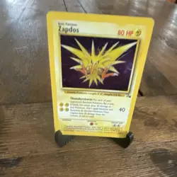 Wizards of the Coast Pokemon TCG Zapdos 15/62 Fossil Holo Rare Unlimited 80 HP - Image 2