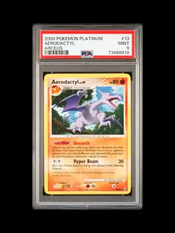 Aerodactyl PSA 9 Platinum Arceus 13 2009 Pokemon Card 10 CGC Promo Non Holo 8819 - Image 1