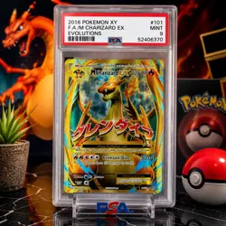 M Charizard EX 101/108 - XY Evolutions - English PSA 9 Mint Pokemon Card - Image 1
