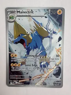 Pokemon TCG Manectric 089/084 Pitch Black Illustration Rare IR EN | NM - Image 1