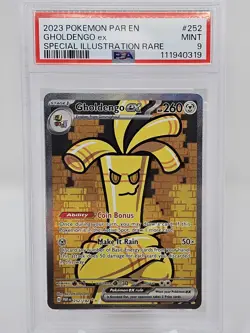 2023 Pokemon Paradox Rift Gholdengo ex SIR PSA 9 - Image 1