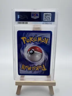 Pokemon TCG Ponyta 64/82 Team Rocket 2000 English 1st Edition PSA 8 - Image 2