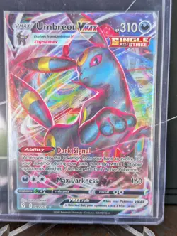 Umbreon VMAX 095/203 Evolving Skies Ultra Rare Full Art Pokemon Card LP/NM - Image 1