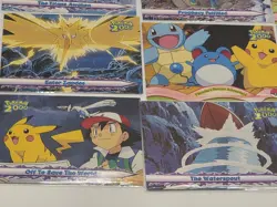 Pokemon The Movie 2000 Topps Card Lot 7 Cards + Foil + Original Wrapper Near Com - Image 2