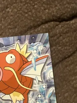 Topps English Pokemon TV Card Blue Logo First Print #129 Magikarp - Image 5