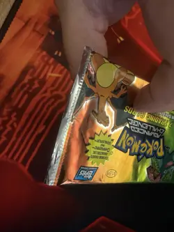 Topps Pokemon Advanced Challenge Sealed Pack 7 Cards 1999 Foil Pop-Up Charizard - Image 4