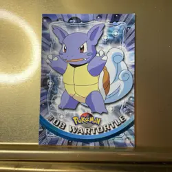 Topps Blue Label Pokemon Tv Animation Edition Card #8 Wortortle - Image 1