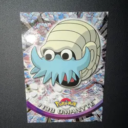 2000 Topps Pokemon Card #138 Omanyte TV Animation Series 3 - Image 4