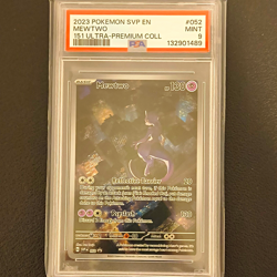 Mewtwo 052 SV: Scarlet & Violet Promo Holo EN 2023 PSA 9 Graded - Image 1