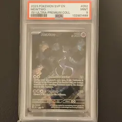 Mewtwo 052 SV: Scarlet & Violet Promo Holo EN 2023 PSA 9 Graded - Image 2