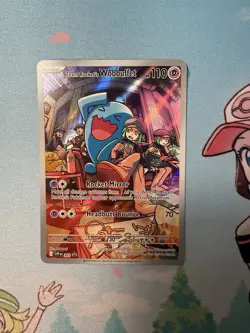 Team Rocket's Wobbuffet 203 Sv: Scarlet & Violet Promo Cards Holo - Image 1