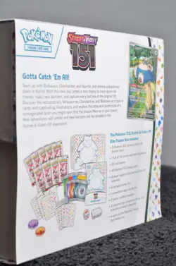 Pokemon TCG Scarlet & Violet 151 ETB Elite Trainer Box New / Sealed - Image 3