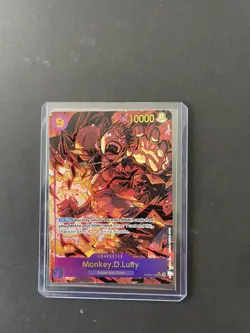 One Piece - Monkey D. Luffy - OP09-119 - Secret Rare - Alt Art - Image 1