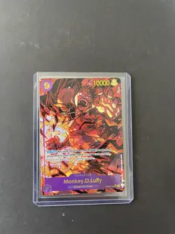 One Piece - Monkey D. Luffy - OP09-119 - Secret Rare - Alt Art - Image 2
