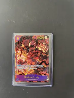 One Piece - Monkey D. Luffy - OP09-119 - Secret Rare - Alt Art - Image 3