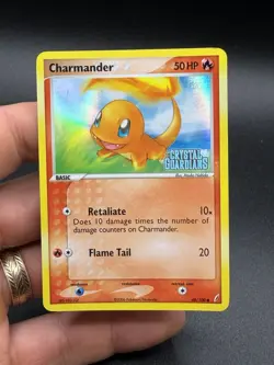 Charmander 48/100 EX Crystal Guardians Reverse Holo Pokemon TCG - Image 1