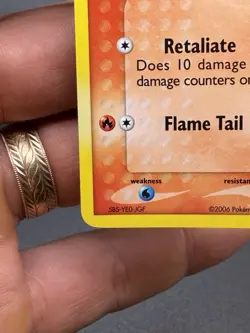 Charmander 48/100 EX Crystal Guardians Reverse Holo Pokemon TCG - Image 2