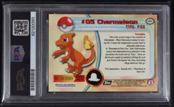 1999 Topps Pokemon TV Charmeleon Foil PSA 9 - Image 2