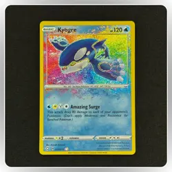 POKEMON KYOGRE 021/072 AMAZING RARE SHINING FATES NEAR MINT - Image 1
