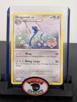 Pokemon Card 2008 STAFF DRAGONAIR 52/146 Championships Promo Legends Awakened NM - Image 1