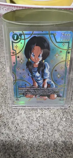 Videl FB10-064 Alternate Art Cross Force Dragon Ball English Card Fusion World - Image 3