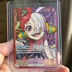 One Piece Card Game Uta OP06-001 Alternate Art Leader English Edition - Image 1
