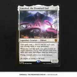 Emrakul, the Promised End #5 Mythic Rare NM Regular MTG Innistrad Remastered INR - Image 2