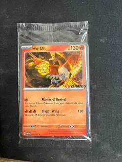 Sealed Ho-Oh - EB Games Stamped Promo - 010/086 - Pokemon TCG - Image 1