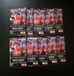 Bandai Namco One Piece Card Game Time of Battle OP-16 English 10 Packs Lot - Image 1
