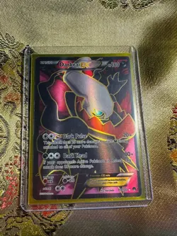Darkrai EX 118/122 XY BREAKpoint Full Art Ultra Rare Holo Pokemon Card 2016 NM - Image 1
