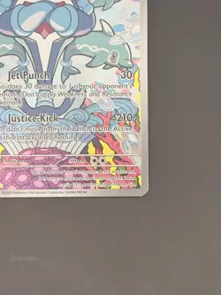 Pokemon TCG Palafin Illustration Rare Full Art Holo Card Obsidian Flames 200/197 - Image 3