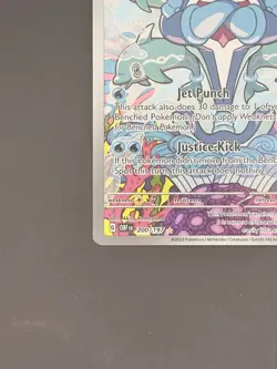 Pokemon TCG Palafin Illustration Rare Full Art Holo Card Obsidian Flames 200/197 - Image 4