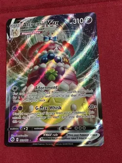 Alcremie VMAX 023/073 Champions Path Full Art Ultra Rare Pokemon TCG Card NM - Image 1