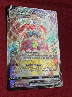Alcremie VMAX 023/073 Champions Path Full Art Ultra Rare Pokemon TCG Card NM - Image 3