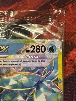 Pokemon TCG Vaporeon EX 023/131 Holo Prismatic Evolutions Stamped Promo Sealed - Image 4