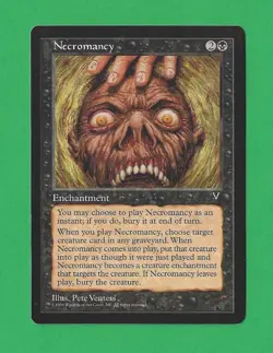 1997 Magic the Gathering - Necromancy - Visions MTG - Image 1