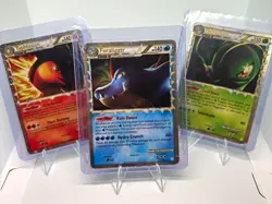 Pokemon TCG HeartGold SoulSilver Holo 3-Card Lot Typhlosion 110/123 (2010) - Image 1